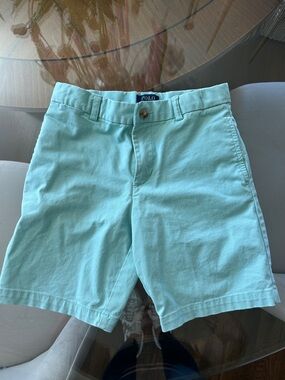 Polo by Ralph Lauren Light Mint Green Flat Front Chino Shorts